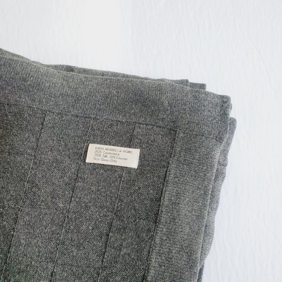 😍 RANI ARABELLA ITALY Luxury Cashmere/Silk Throw - Picture 5 of 9